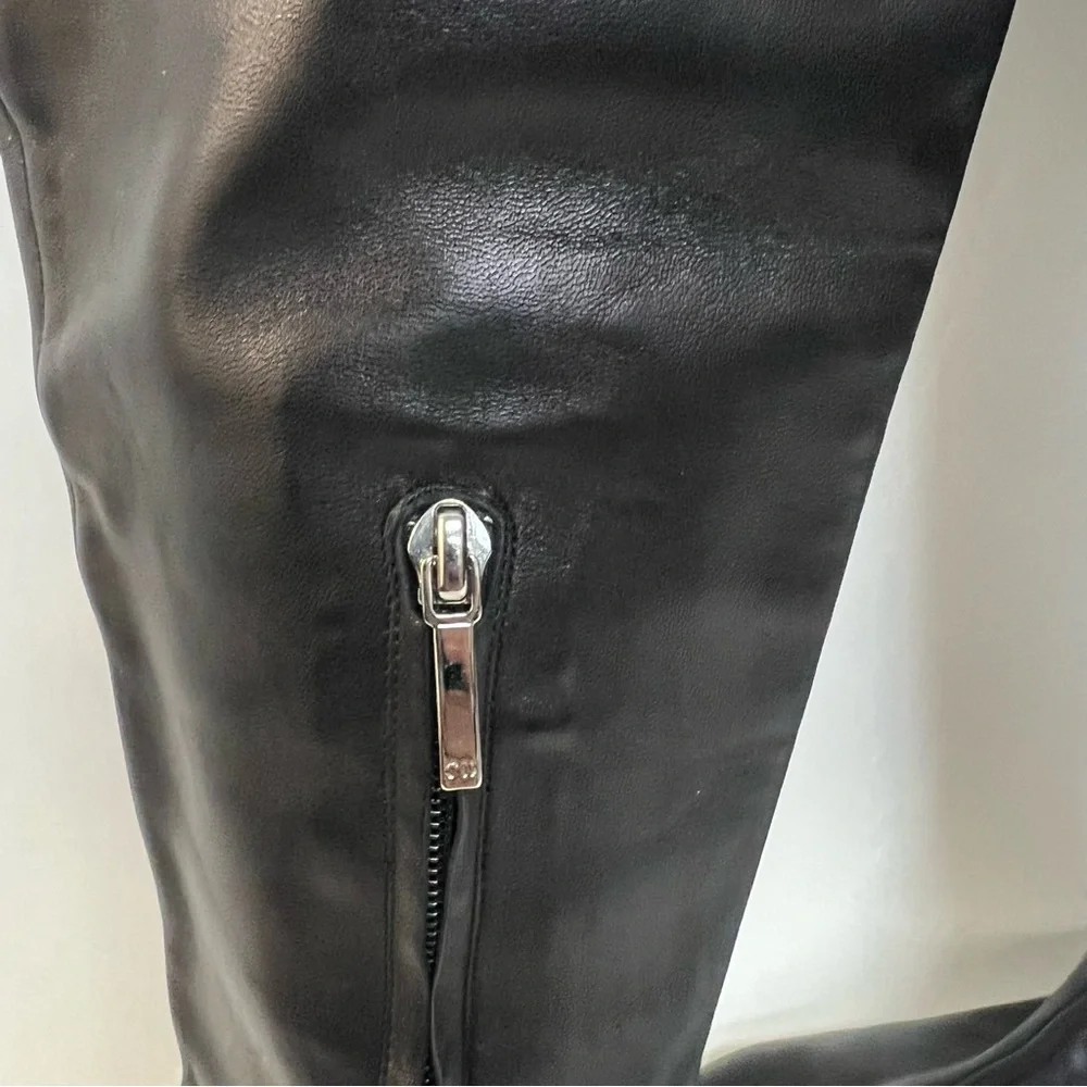 Dior Black Over the Knee Boots - Picture 7 of 16